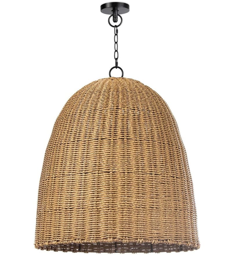 Regina Andrew - 17-1002NAT - Beehive 20.5" Outdoor Pendant by Regina Andrew