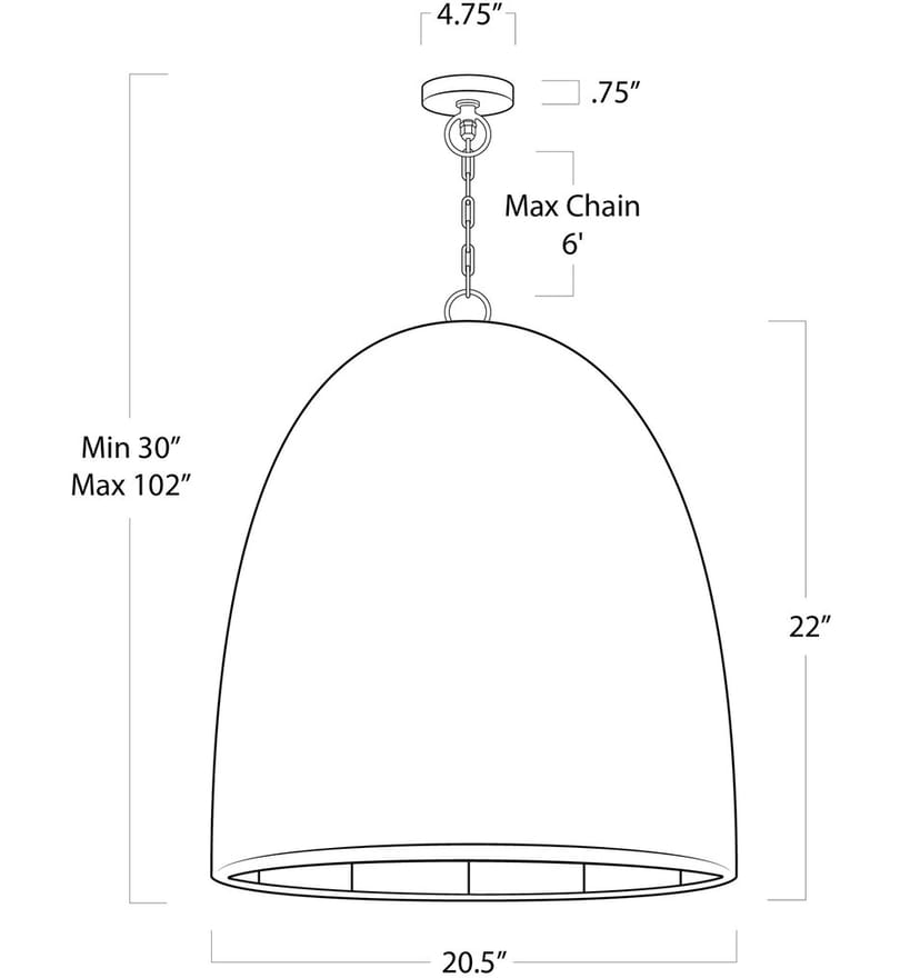 Regina Andrew - 17-1002NAT - Beehive 20.5" Outdoor Pendant by Regina Andrew - Image 2