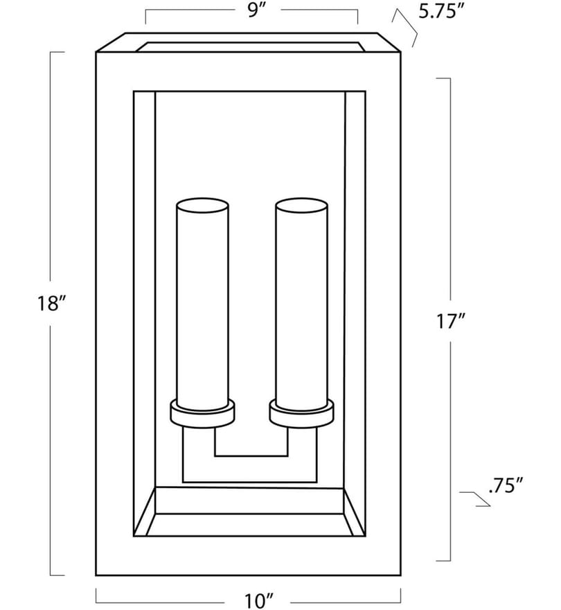 Regina Andrew - 17-1032 - Montecito 18" Wall Sconce by Regina Andrew - Image 2