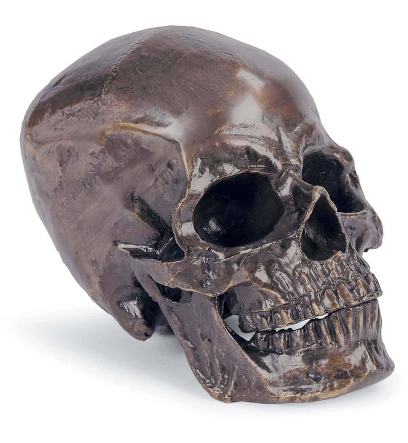 Regina Andrew - Metal Skull by Regina Andrew