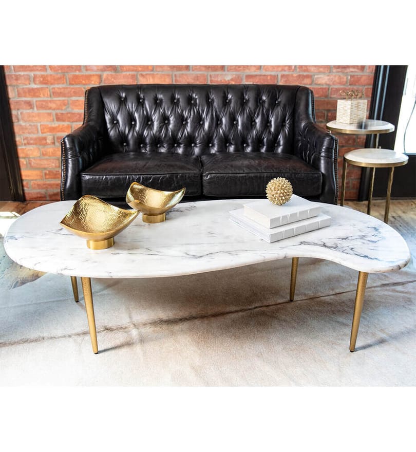 Regina Andrew - 30-1131WT - Jagger Marble Cocktail Table by Regina Andrew - Image 2