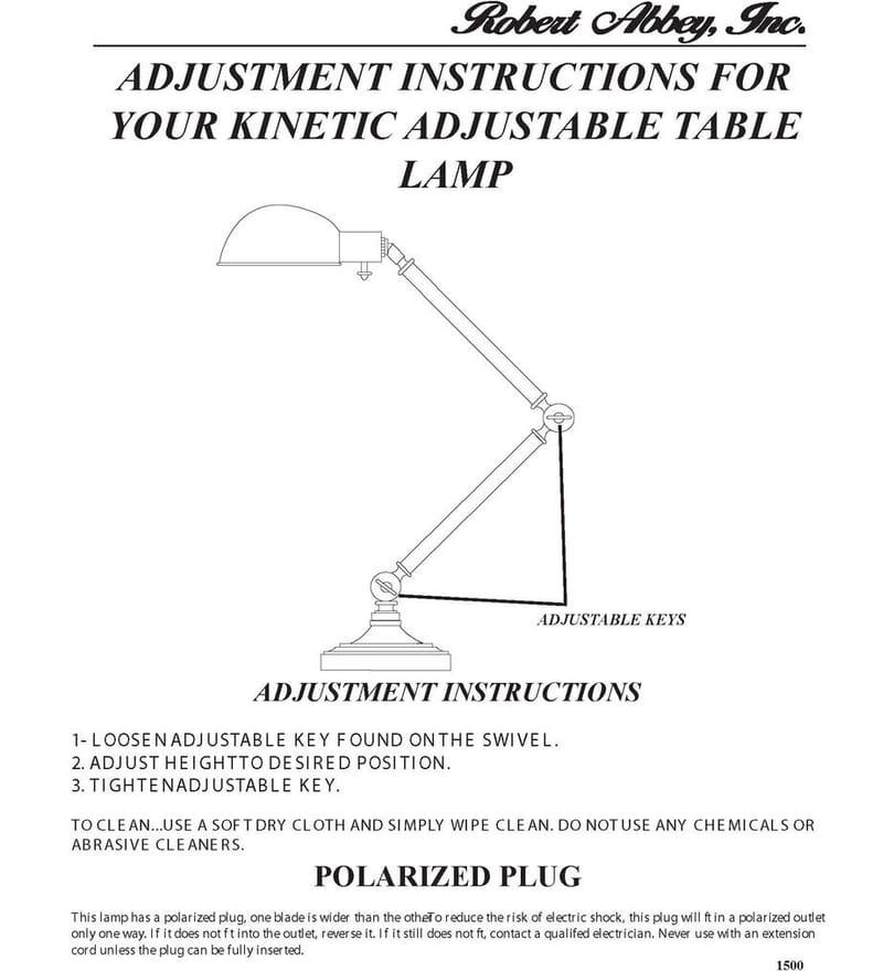 Robert Abbey - 1500 - Kinetic 36" Table Lamp by Robert Abbey - Image 3