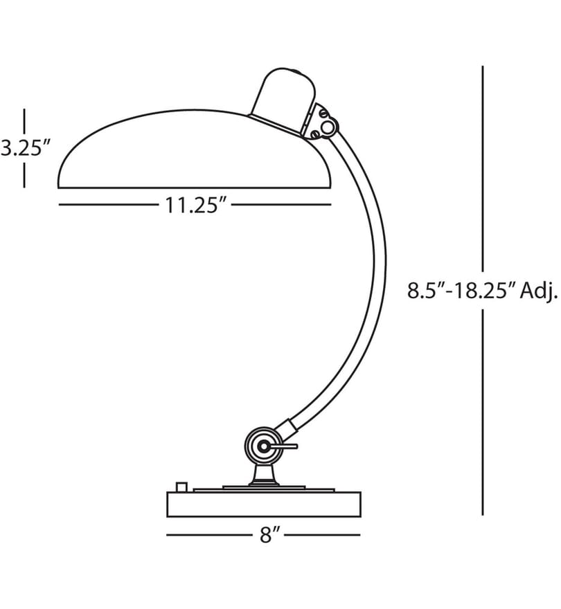 Robert Abbey - 1840 - Bruno 26.75" Desk Lamp by Robert Abbey - Image 2