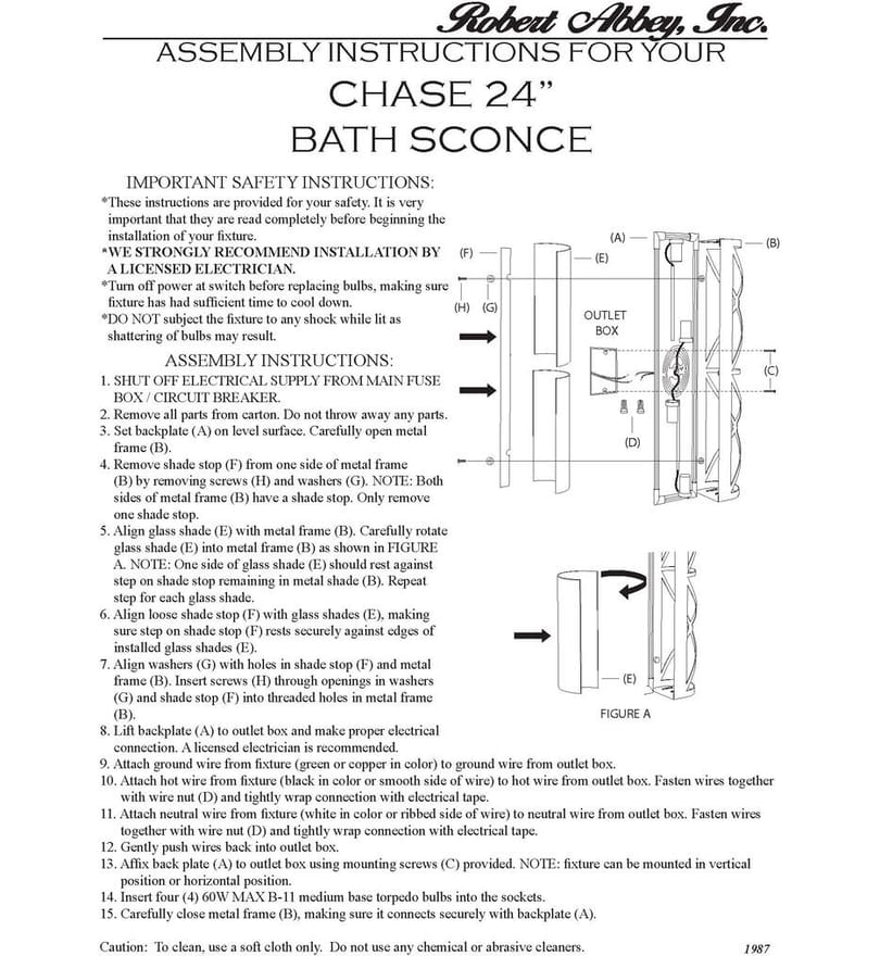 Robert Abbey - Chase 5.38" Bath Vanity Light by Robert Abbey - Image 3