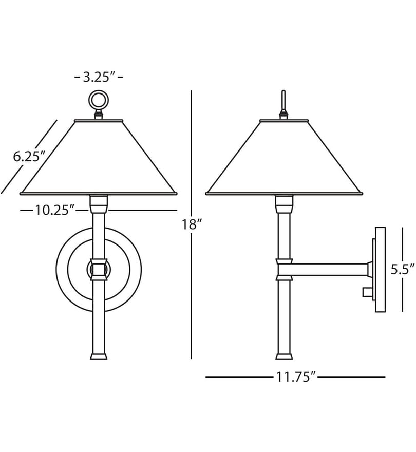 Robert Abbey - Aaron 18" Wall Sconce by Robert Abbey - Image 2