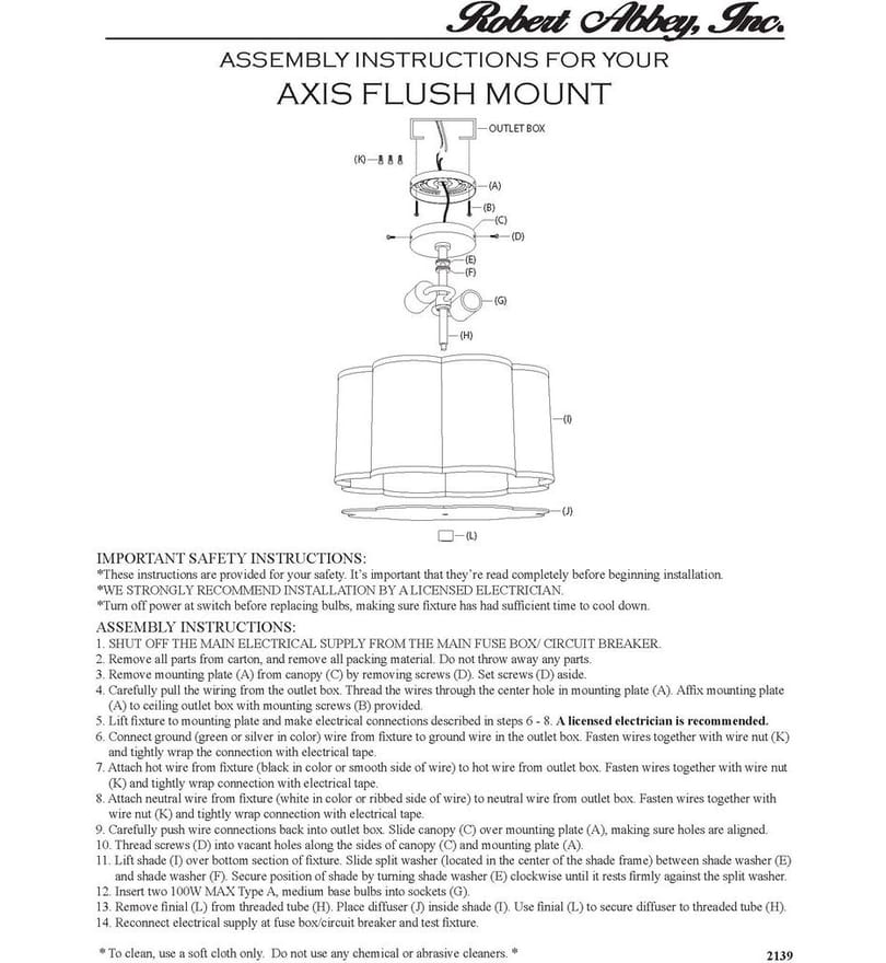 Robert Abbey - Axis 16" Flush Mount by Robert Abbey - Image 3