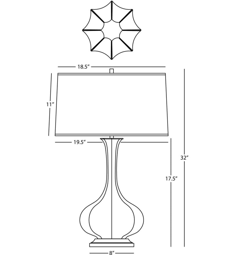 Robert Abbey - MLY94 - Pike 31.88" Table Lamp by Robert Abbey - Image 2