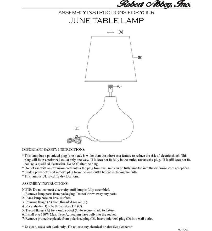 Robert Abbey - MST98 - June 30.75" Table Lamp by Robert Abbey - Image 3