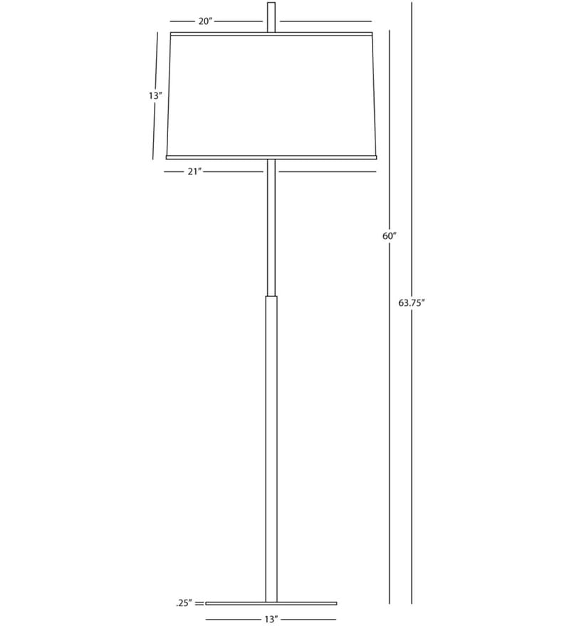 Robert Abbey - Echo 63.75" Floor Lamp by Robert Abbey - Image 3