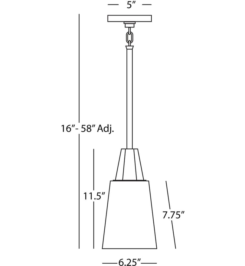 Robert Abbey - Z257F - Wheatley " Pendant by Robert Abbey - Image 2