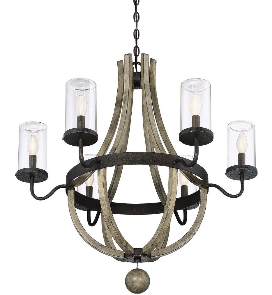 Savoy House - 1-2100-6-70 - Eden 29" Outdoor Pendant by Savoy House - Image 5