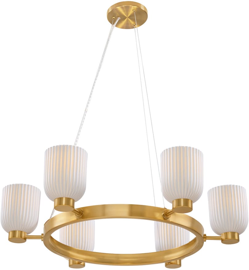 Savoy House - 1-3170-6-322 - Isla Blanca 32" Chandelier by Savoy House - Image 4