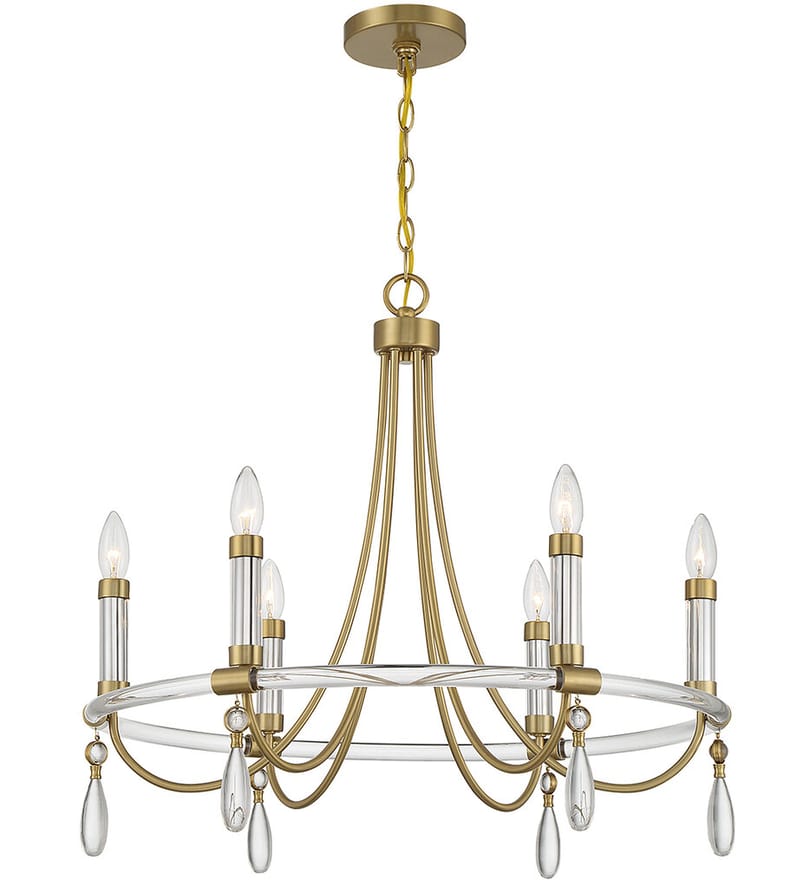 Savoy House - 1-7716-6-195 - Mayfair 25.5" Chandelier by Savoy House - Image 4