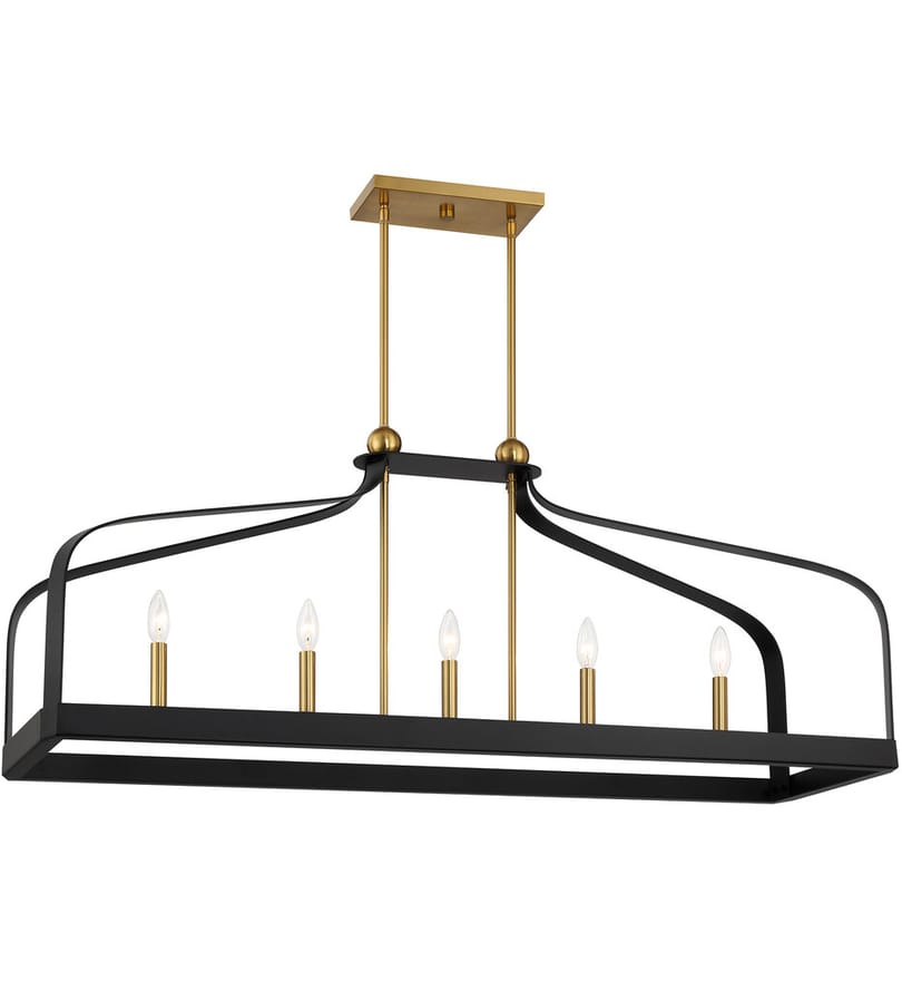 Savoy House - Sheffield 46" Linear Chandelier by Savoy House - Image 6