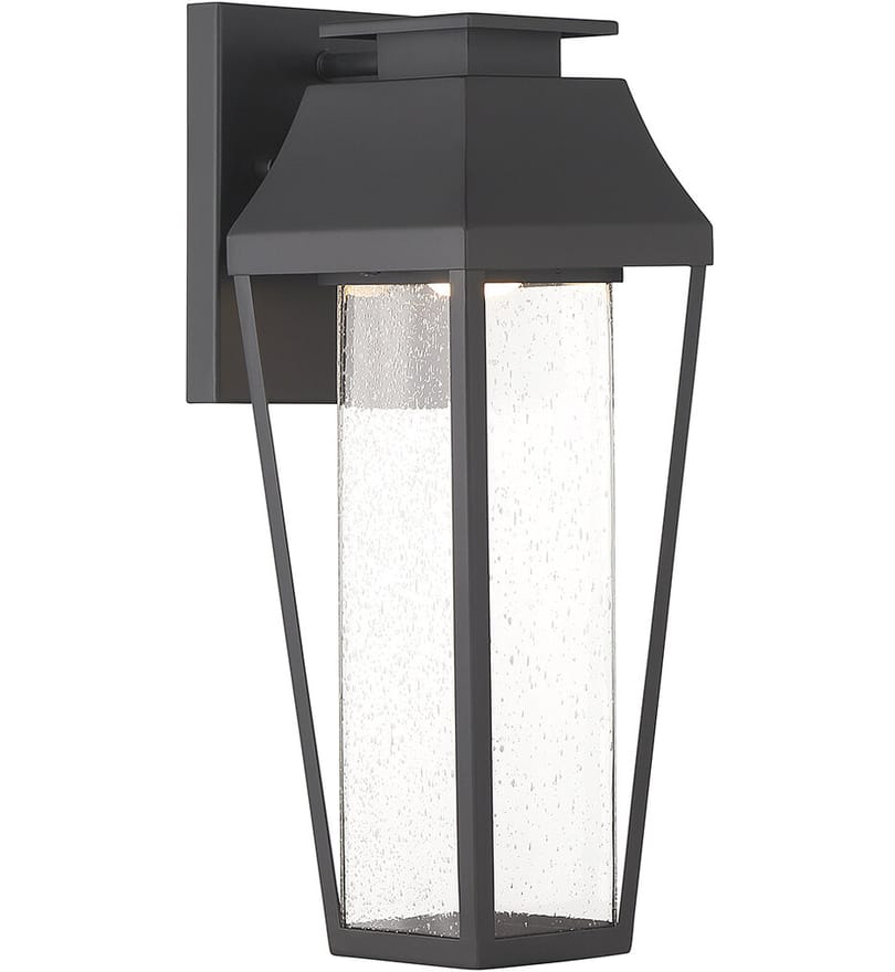 Savoy House - 5-352-BK - Brookline 15" Outdoor Wall Sconce by Savoy House - Image 2