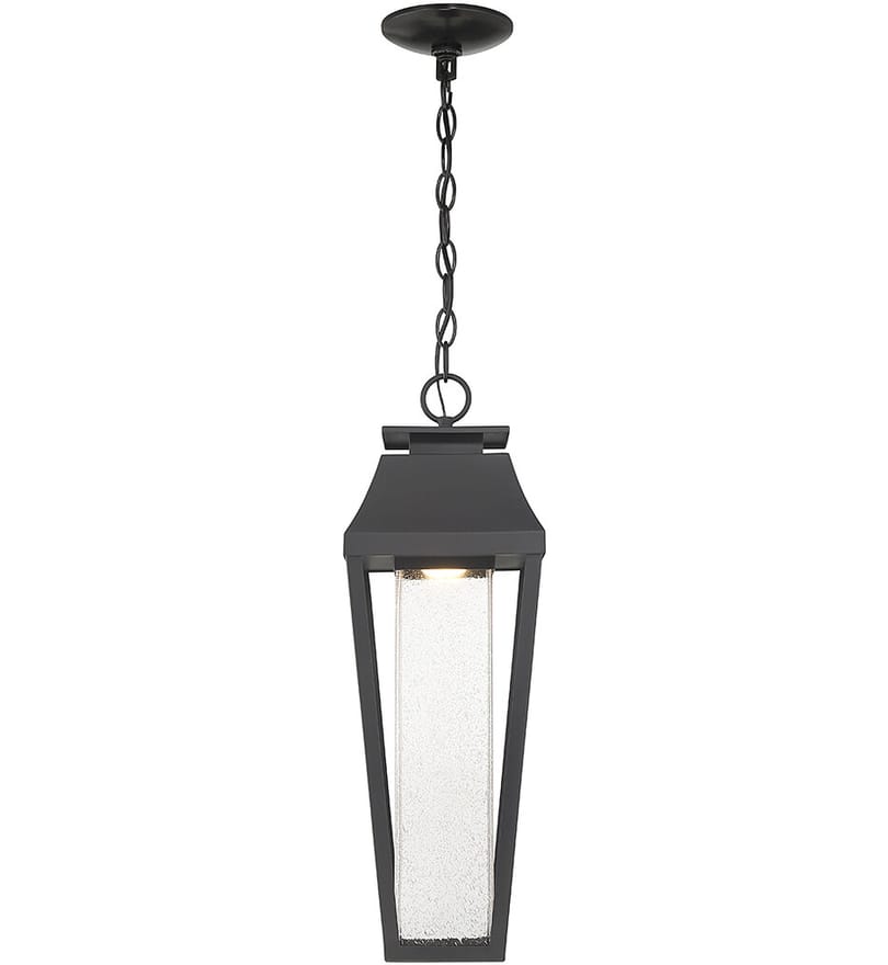 Savoy House - 5-357-BK - Brookline 7.25" Outdoor Pendant by Savoy House - Image 3
