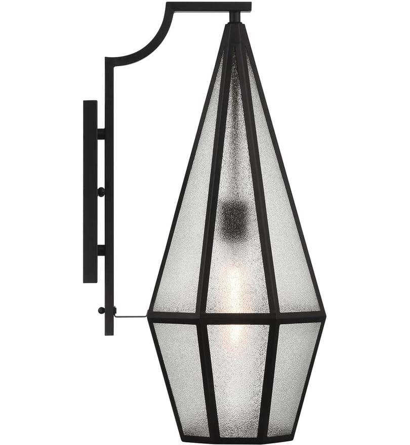 Savoy House - 5-705-BK - Peninsula 24" Outdoor Wall Sconce by Savoy House - Image 3