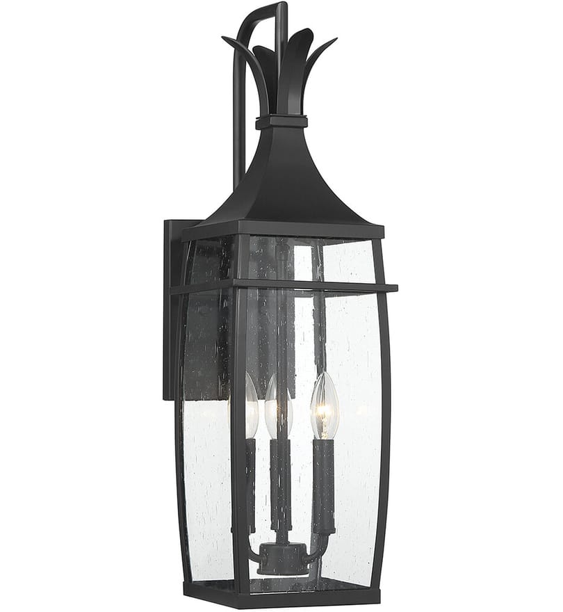 Savoy House - 5-765-BK - Montpelier 25" Outdoor Wall Sconce by Savoy House