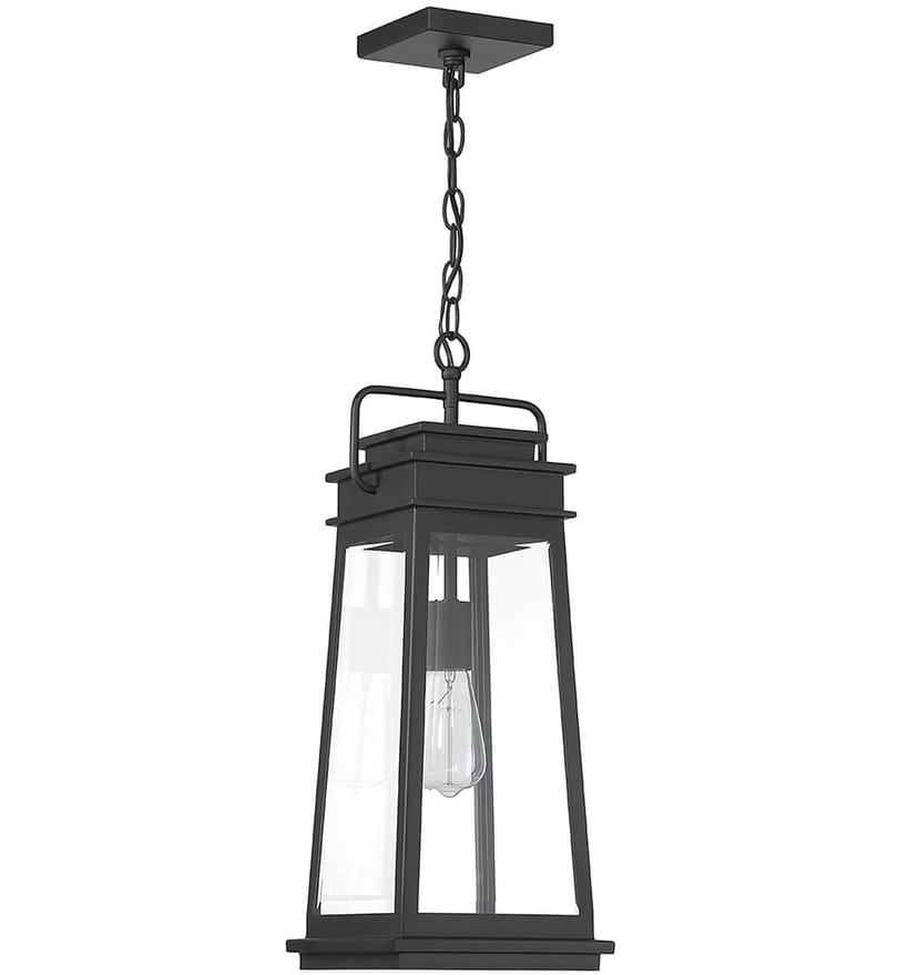 Savoy House - 5-816-BK - Boone 8.25" Outdoor Pendant by Savoy House - Image 4