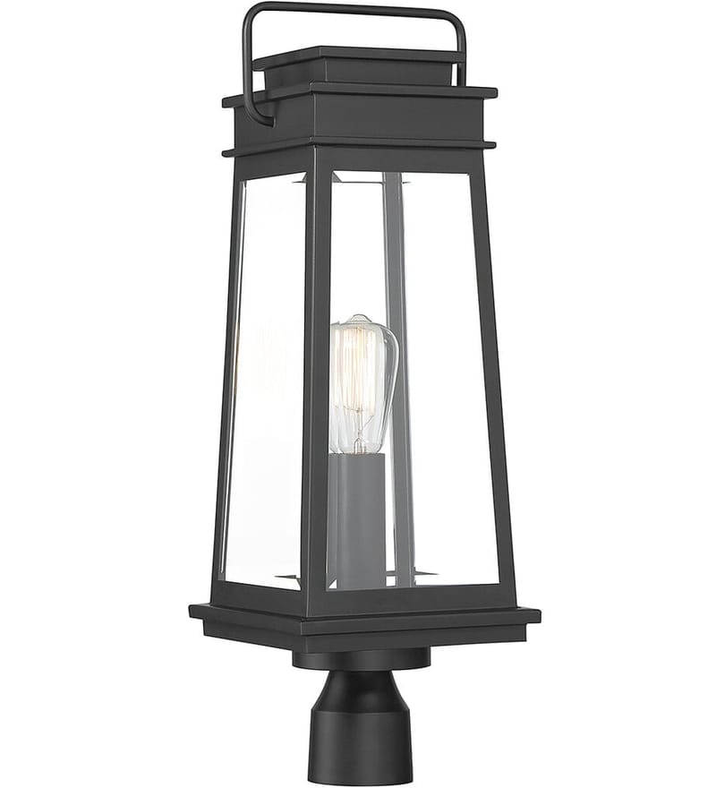 Savoy House - 5-817-BK - Boone 24.25" Post Light by Savoy House