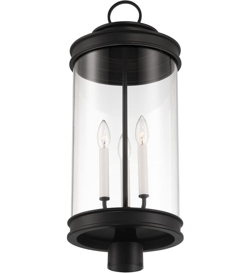 Savoy House - 5-902-BK - Englewood 26" Outdoor Post Light by Savoy House - Image 3