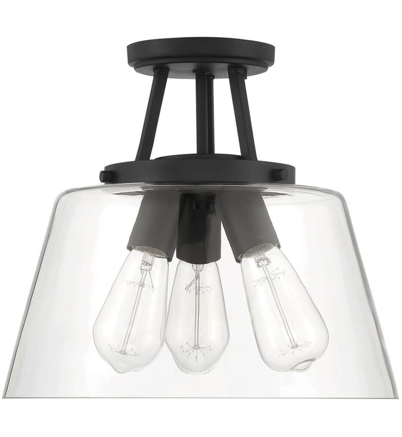 Savoy House - Calhoun 13" Semi-Flush Mount by Savoy House - Image 4