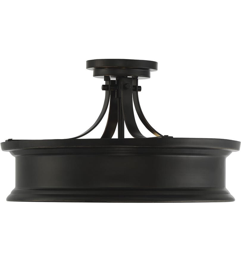 Savoy House - Watkins 16" Semi-Flush by Savoy House - Image 7