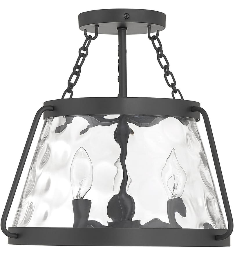 Savoy House - Crawford 15" Semi-Flush by Savoy House - Image 5