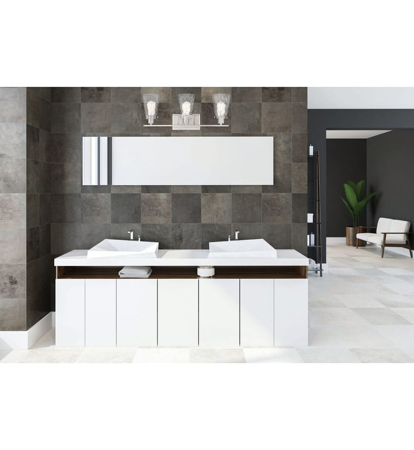 Savoy House - 8-4508-3-SN - Vaughan 23.75" Bath Vanity Light by Savoy House - Image 3