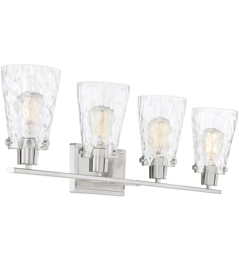 Savoy House - 8-4508-4-SN - Vaughan 32.5" Bath Vanity Light by Savoy House - Image 3