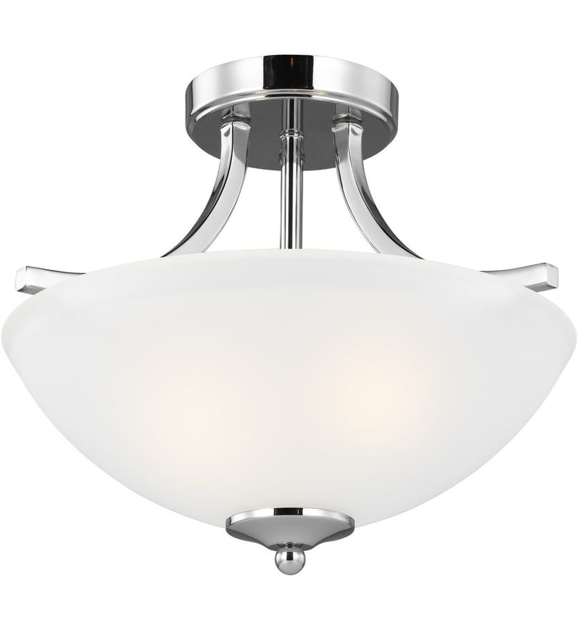 Generation Lighting - Geary 13.875" Semi-Flush by Generation Lighting