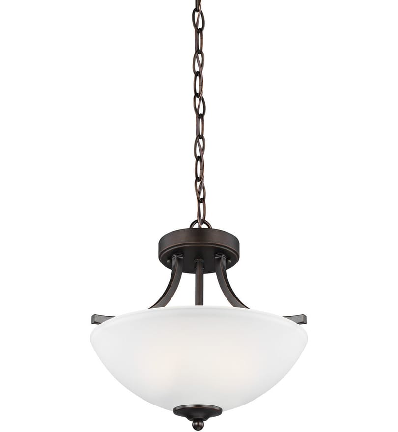 Generation Lighting - Geary 13.88" Semi-Flush by Generation Lighting - Image 3
