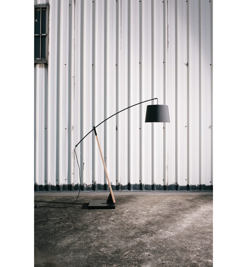 Seed Design - SQ-603FLR-BK - Archer 72.4 - 87.4" Floor Lamp by Seed Design - Image 2