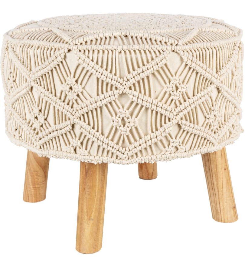 Livabliss - Mandala 16" Ottoman by Livabliss
