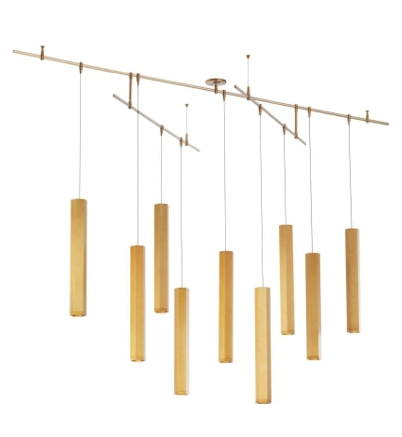 Visual Comfort Modern - Sean Lavin - Blok Large Chandelier by Visual Comfort Modern