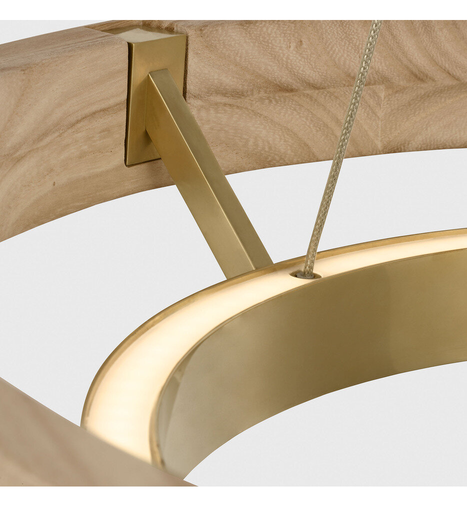 Visual Comfort Modern - Sean Lavin - Grace 24" Chandelier by Visual Comfort Modern - Image 5