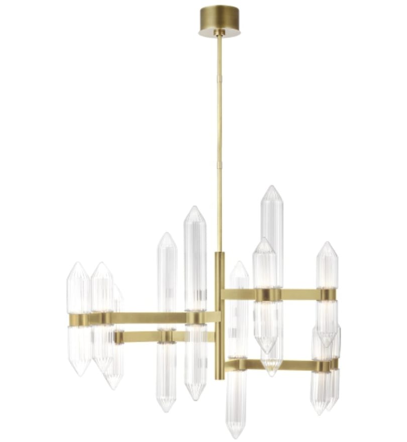Visual Comfort Modern - Avroko - Langston 34.2" Chandelier by Visual Comfort Modern