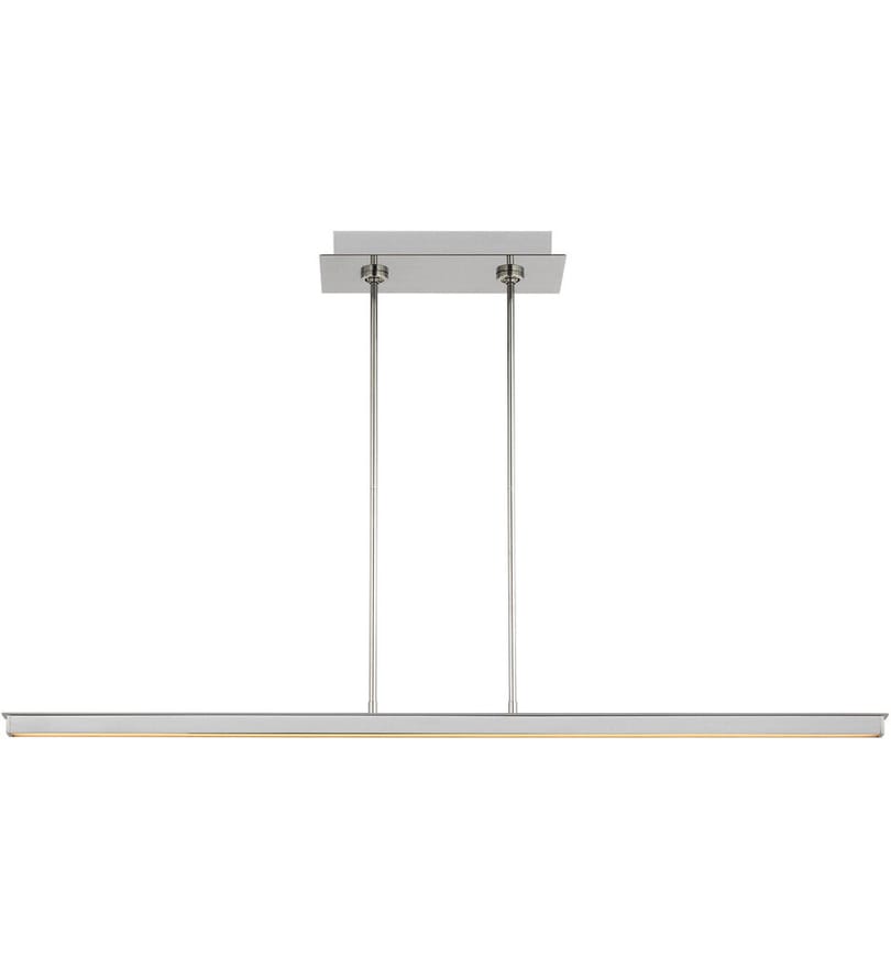 Visual Comfort Modern - 700LSSTG48PSS-LED927 - Stagger 47.4" Linear Suspension by Visual Comfort Modern
