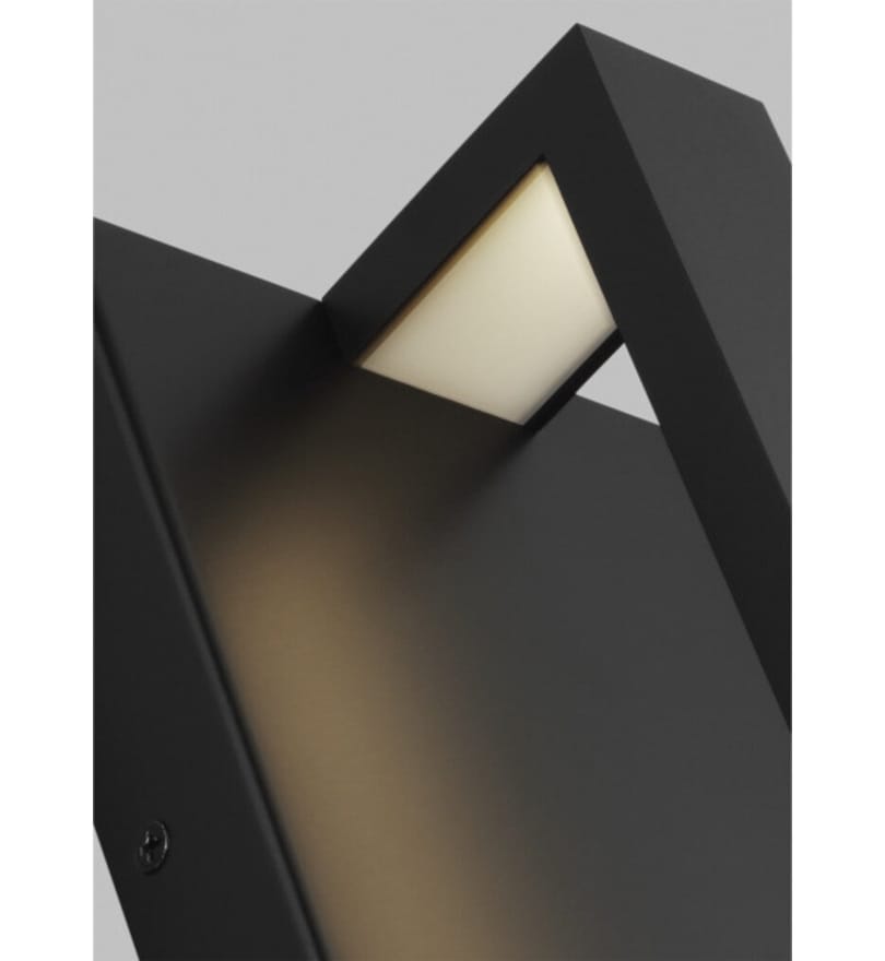 Visual Comfort Modern - 700OWWND16B-LED930 - Sean Lavin - Windfall 16.2" Outdoor Wall Light by Visual Comfort Modern - Image 3