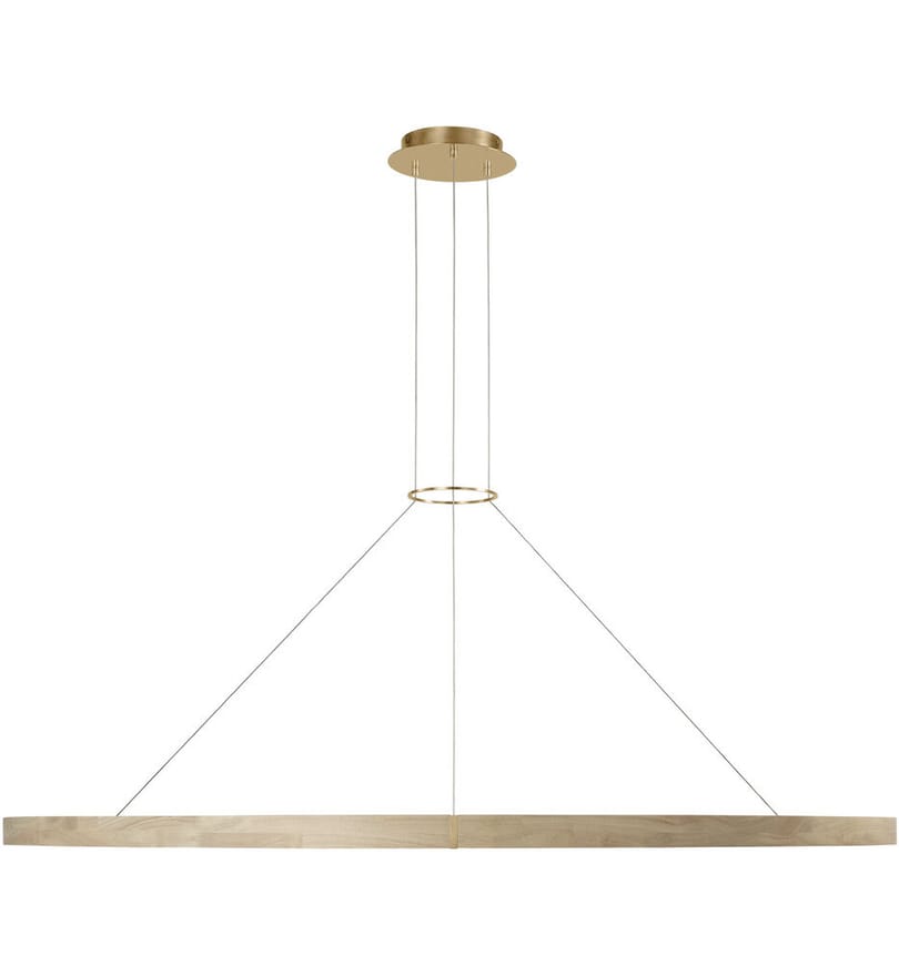 Visual Comfort Modern - SLCH66327HABWWO - Ashok 65" Chandelier by Visual Comfort Modern