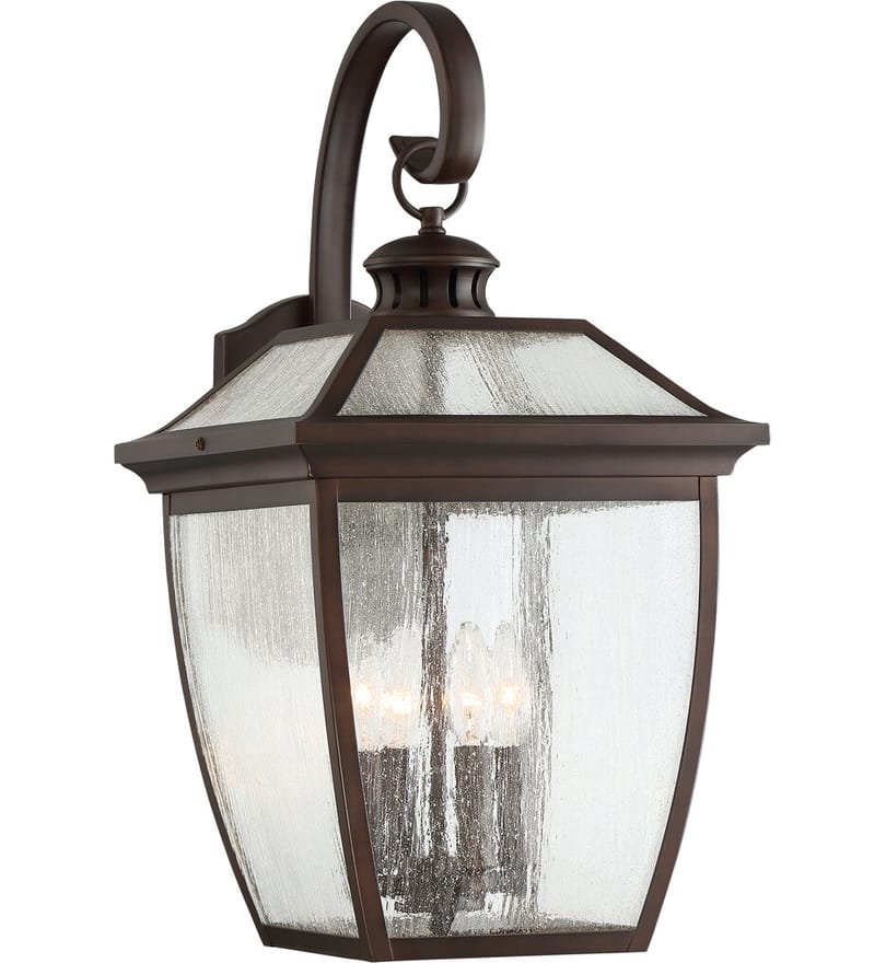 The Great Outdoors - 72528-246 - Sunnybrook 12" Outdoor Wall Sconce by The Great Outdoors