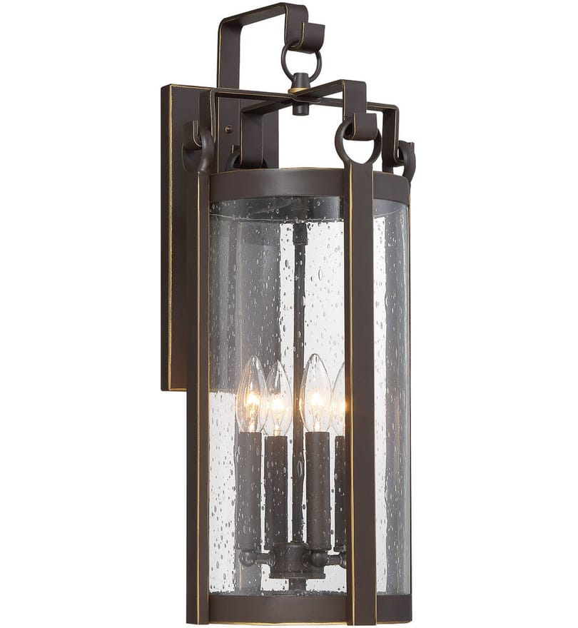 The Great Outdoors - 72693-226 - Somerset Lane 9.5" Outdoor Wall Sconce by The Great Outdoors