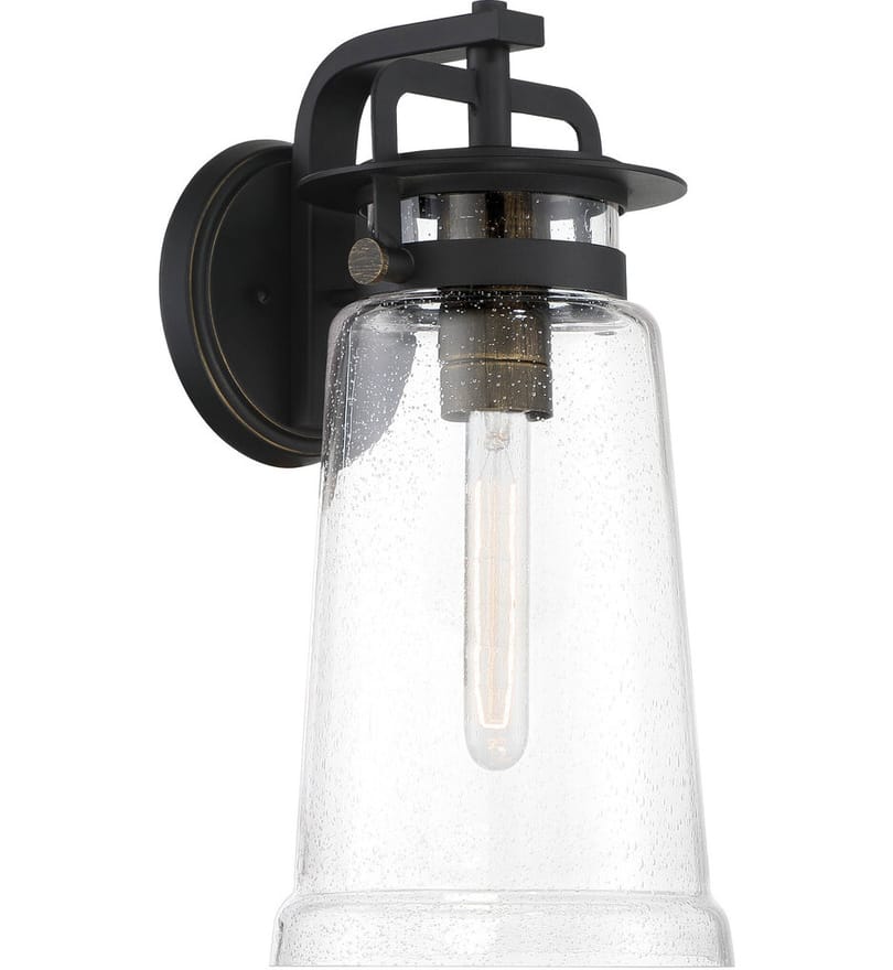 The Great Outdoors - 73143-703 - Maribel Heights 8" Outdoor Wall Sconce by The Great Outdoors