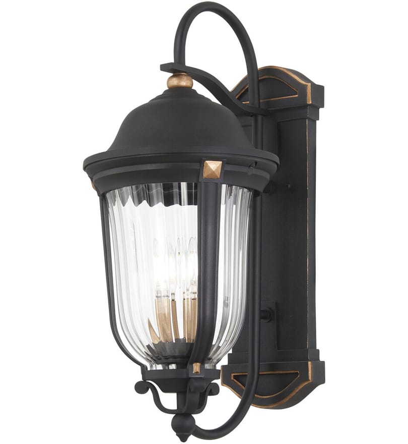 The Great Outdoors - 73234-738 - Peale Street 12.13" Outdoor Wall Sconce by The Great Outdoors