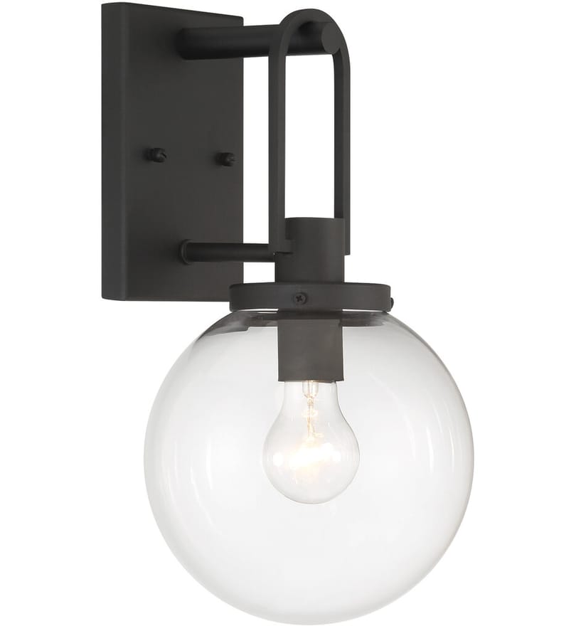 The Great Outdoors - 73361-66 - Wenston 8" Outdoor Wall Sconce by The Great Outdoors