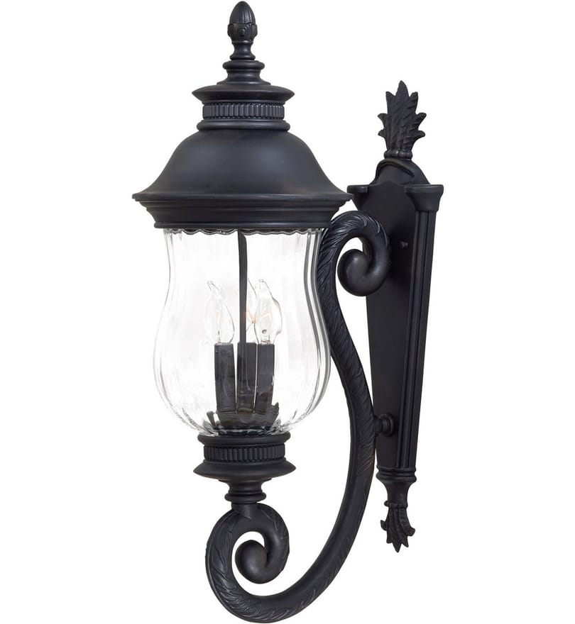 The Great Outdoors - 8901-94 - Newport 28" Outdoor Wall Light by The Great Outdoors