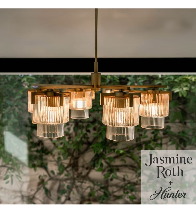 Hunter - Jasmine Roth Ontario 24'' Pendant by Hunter - Image 3