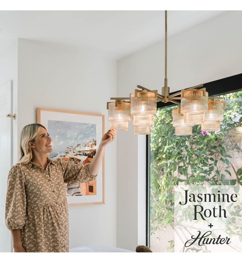 Hunter - Jasmine Roth Ontario 24'' Pendant by Hunter - Image 4