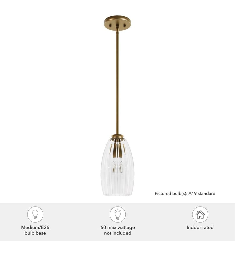 Hunter - 13158 - Rossmoor 6" Pendant by Hunter - Image 5
