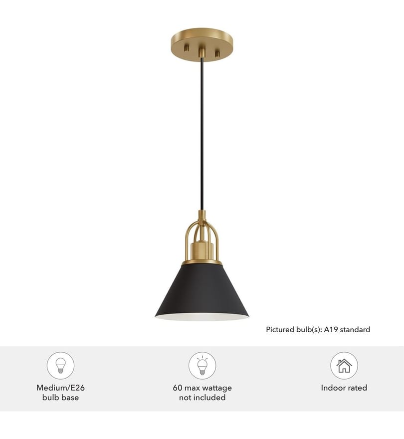 Hunter - 13164 - Carrington Isle 7" Pendant by Hunter - Image 5